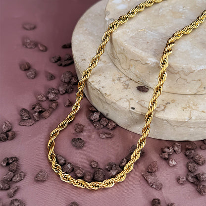 Collar Apolo Acero Hombre