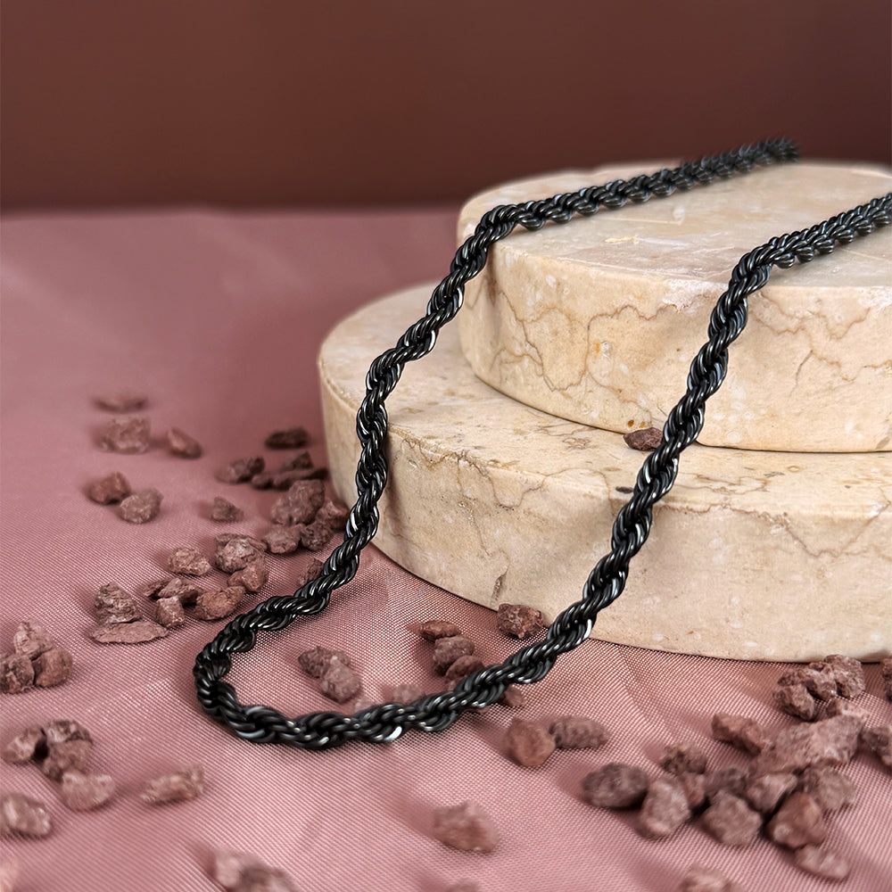 Collar Apolo Acero Hombre