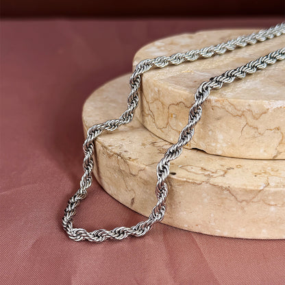 Collar Apolo Acero Hombre