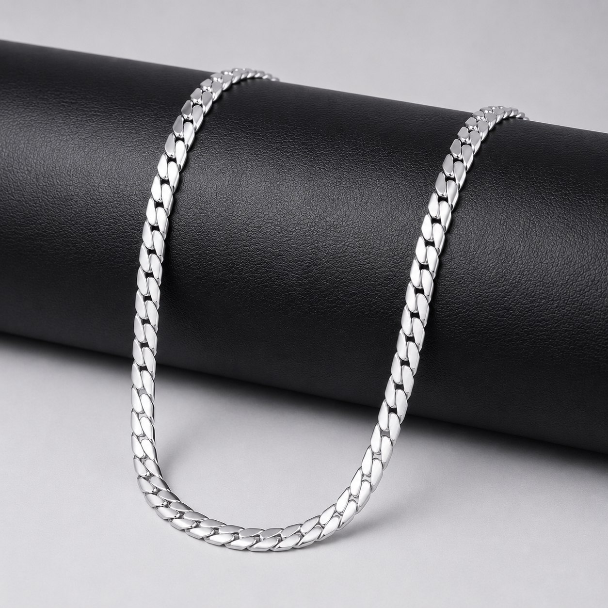 Collar Zeus Acero Hombre