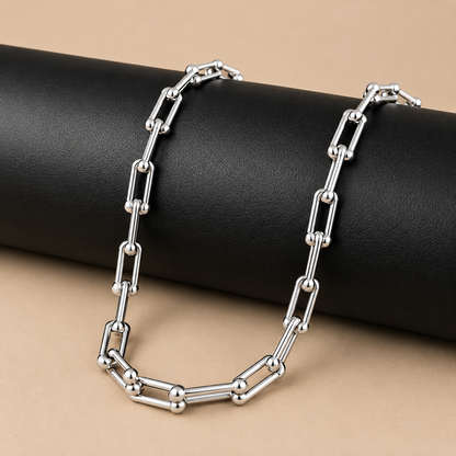 Collar Royale Acero Hombre