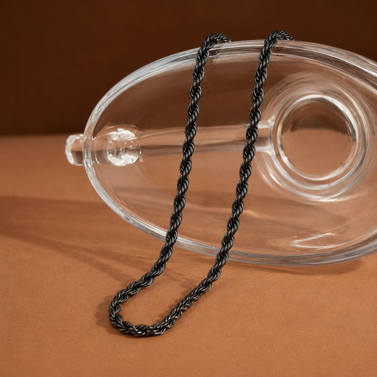 Collar Apolo Acero Hombre