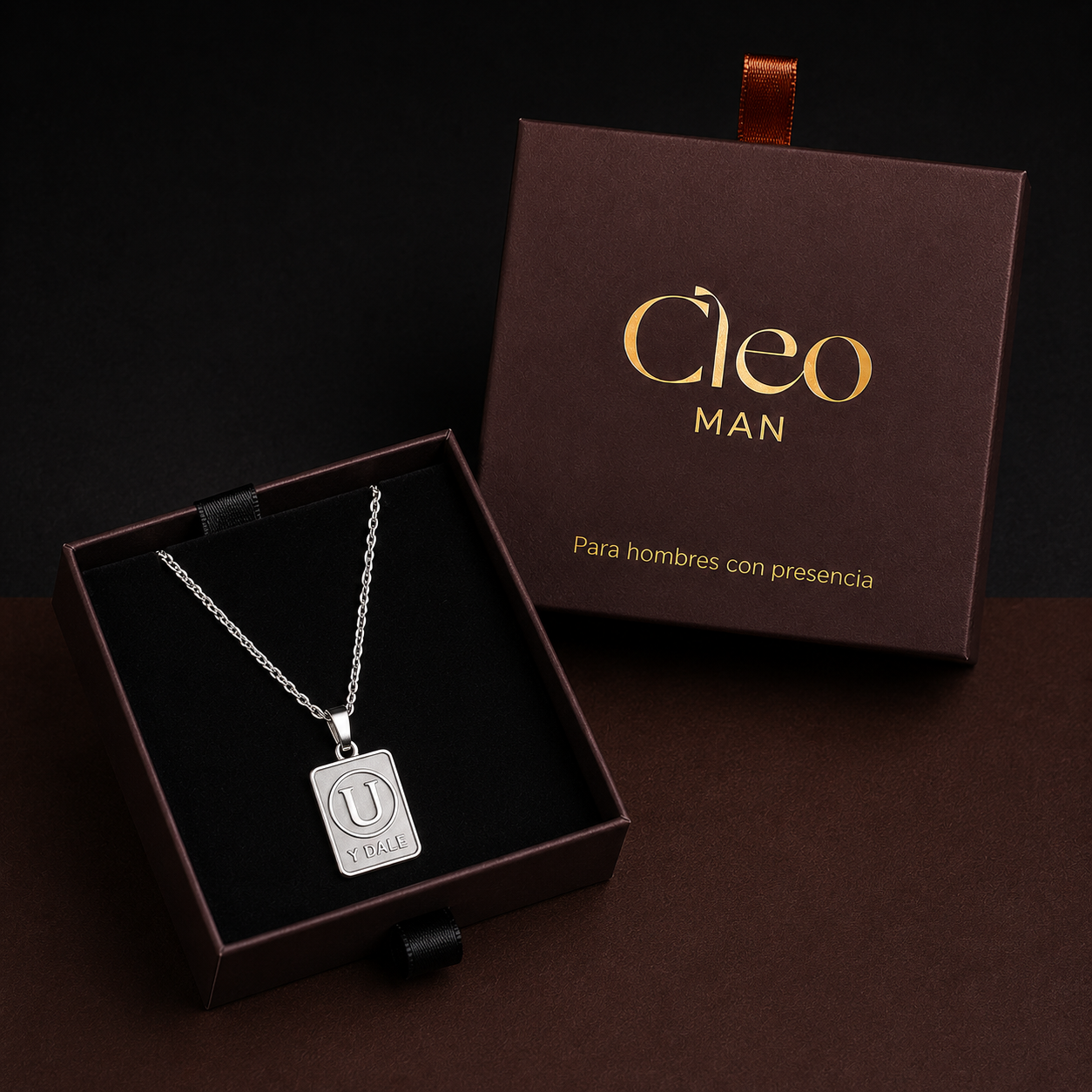 Collar Universitario Dale U Plateado Plata