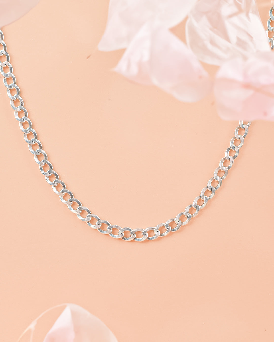 cadena de hombre, cadena de hombre de plata