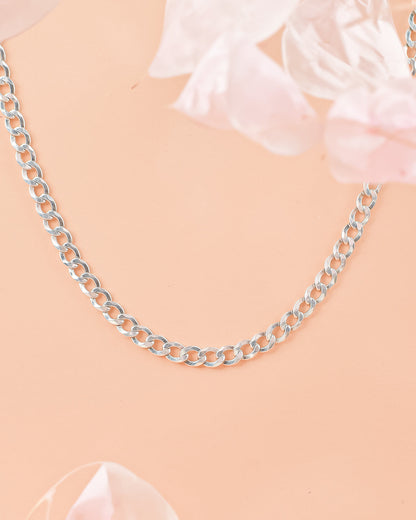 cadena de hombre, cadena de hombre de plata