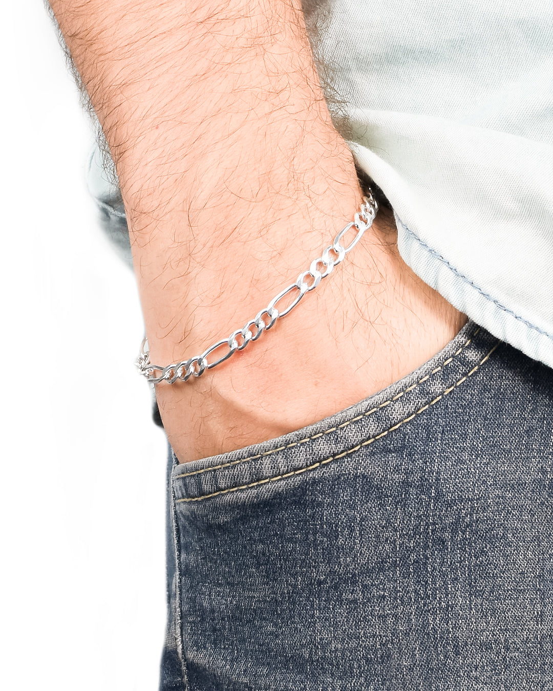 pulsera de hombre de plata, pulsera de hombre, pulsera de plata