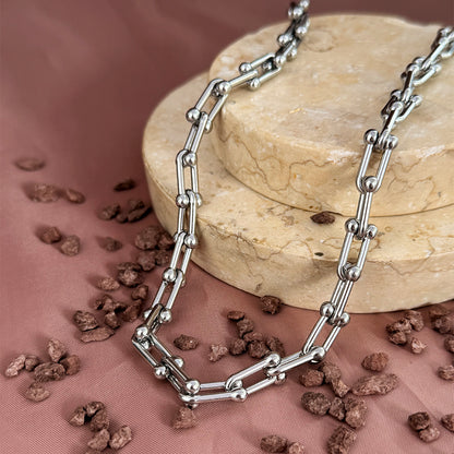 Collar Royale Acero Hombre