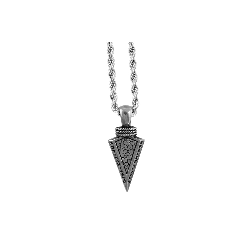 Collar Drakkar Plateado Acero Hombre