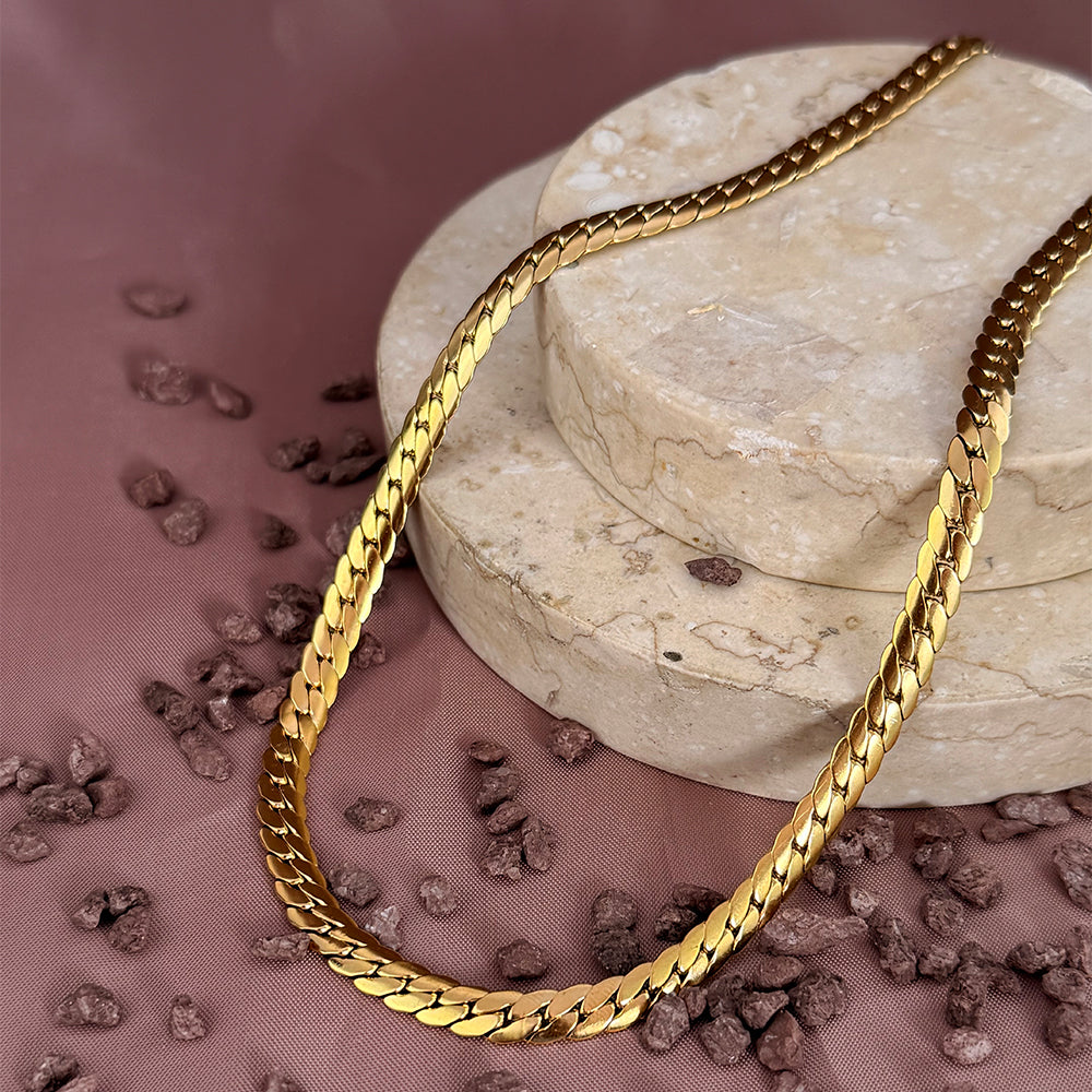Collar Zeus Acero Hombre