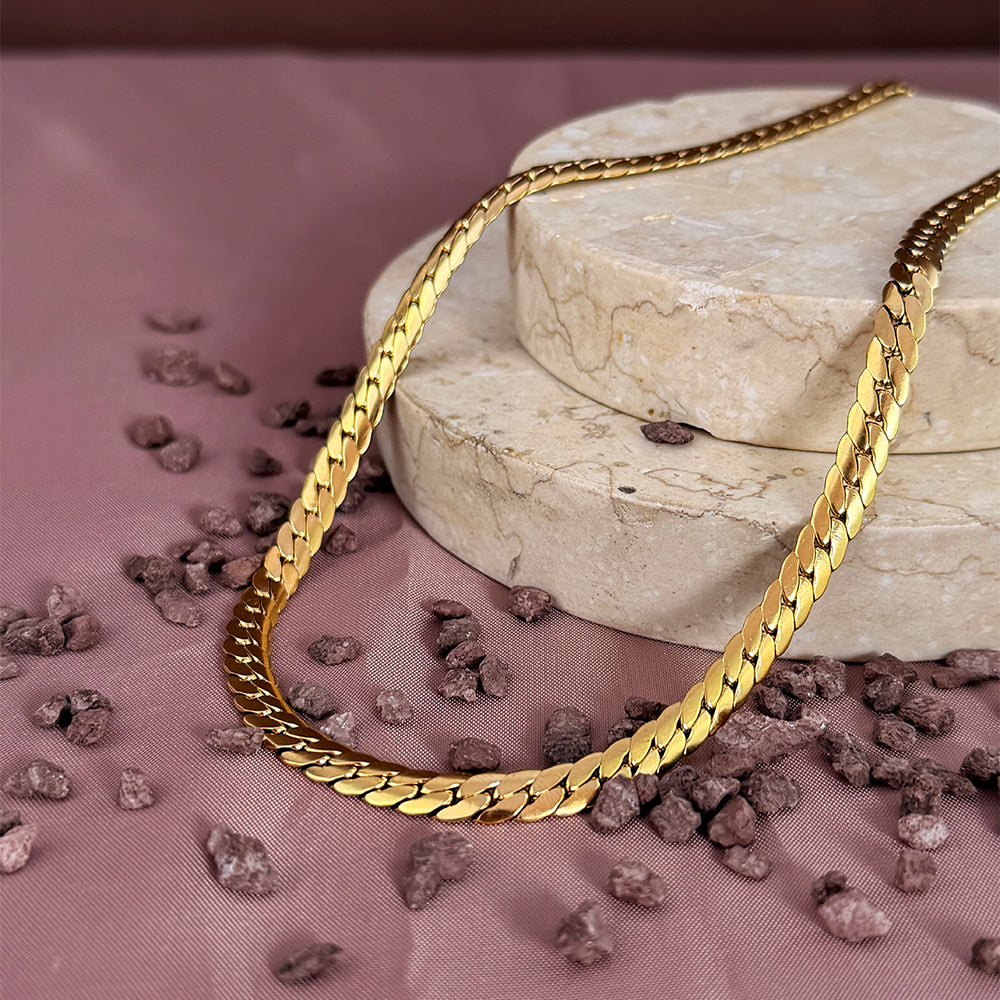 Collar Zeus Acero Hombre