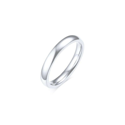 anillo liso, anillo de hombre, anillo de mujer, anillo plateado, anillo de plata