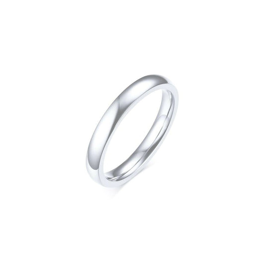 anillo liso, anillo de hombre, anillo de mujer, anillo plateado, anillo de plata