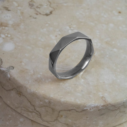 Anillo Vertex Dorado Acero T15 Nacional