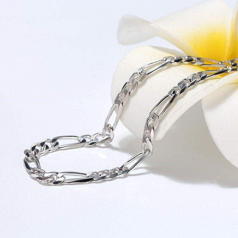 cadena de hombre, cadena de hombre de plata