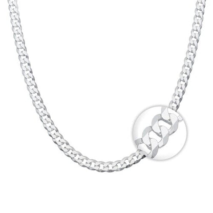 cadena de hombre, cadena de hombre de plata