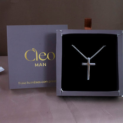 Collar Prestige  Acero Hombre