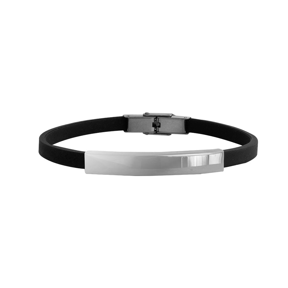 Pulsera Atlas Dorado/Plateado Acero Hombre