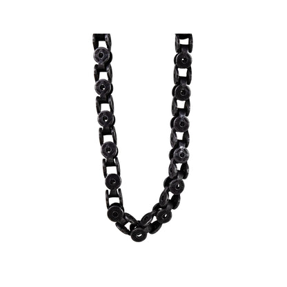 Collar Cronos Acero Hombre