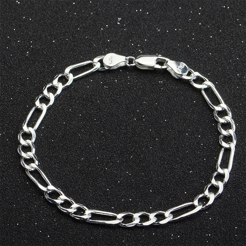 pulsera de hombre de plata, pulsera de hombre, pulsera de plata