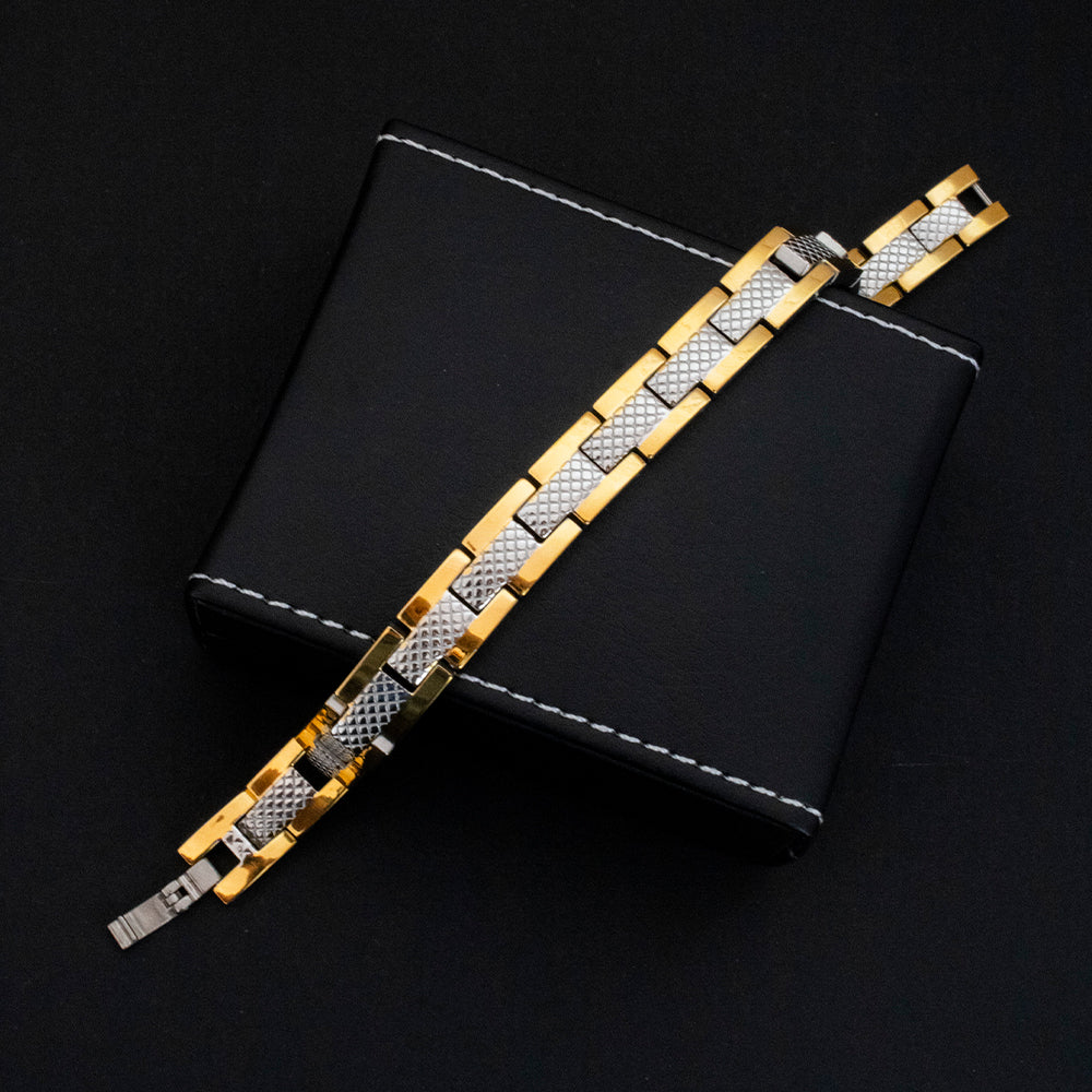 Pulsera Legacy Mixto Acero Hombre