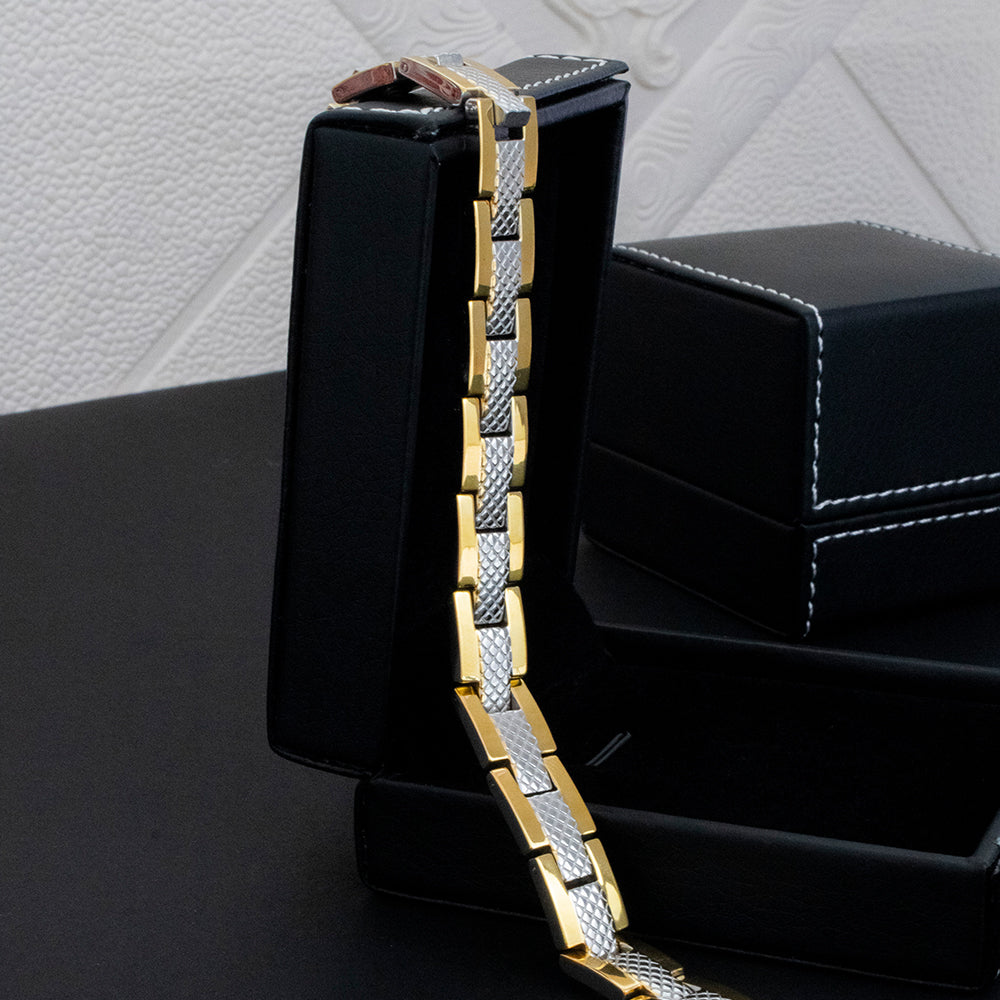 Pulsera Legacy Mixto Acero Hombre