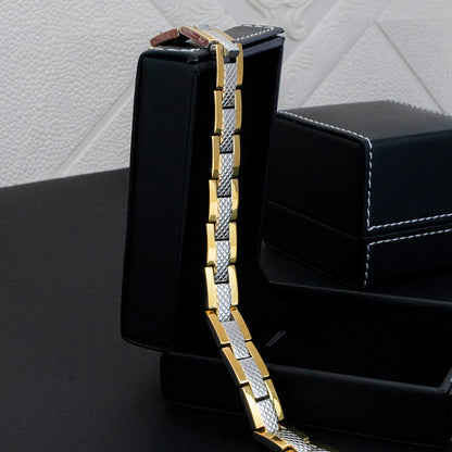 Pulsera Legacy Mixto Acero Hombre