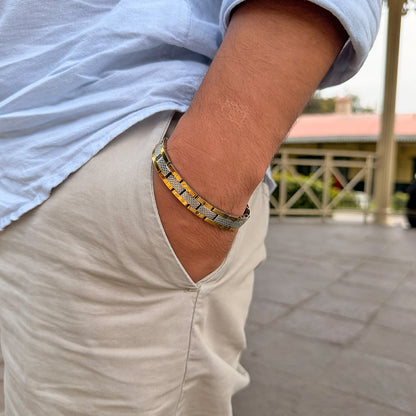 Pulsera Legacy Mixto Acero Hombre