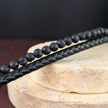 Pulsera Alpha Dorado Acero Hombre
